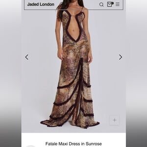 Jaded London maxi dress